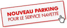 Nouveau parking pour le service navette