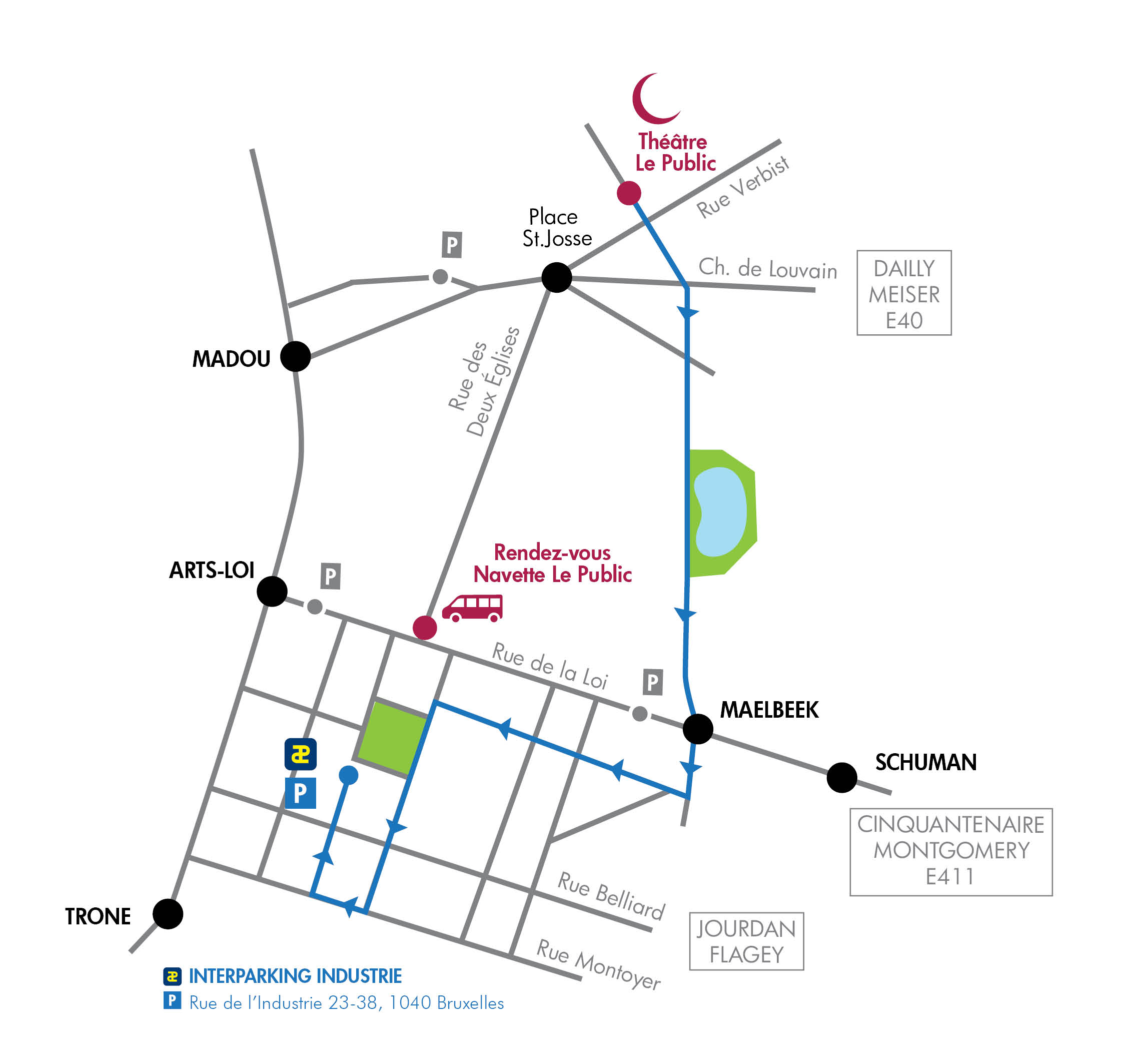 Parking Industrie Plan